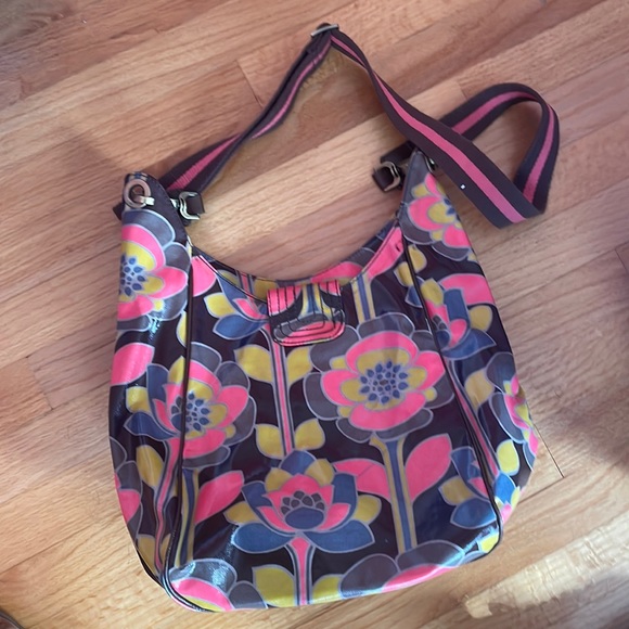 Boden Bags Boden Orla Kiely Inspired Coated Floral Crossbody Bag
